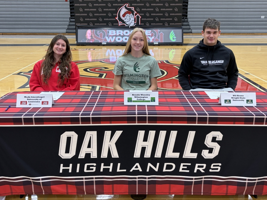 Oak Hills Athletics Fall Signing Day - Nov 12, 2025